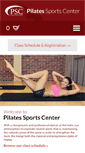 Mobile Screenshot of pilatessportscenter.com